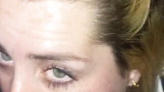 I love the ramrod in my mouth and swallow all the cum