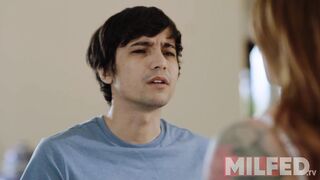 Hot Step Mama makes her Fantasy of Seducing her Stepson