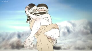 *telehab* Kakushi froze on the mountains and decided to warm up by fucking !Comics - demon slayer 2d (Comics cartoon )