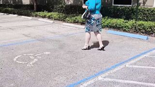 I let the maintenance man see my legs & he got very excited and filled my cunt with his load