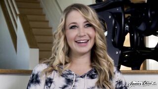 JamesDeen - CHARMING ALL NATURAL GOLDEN-HAIRED TEEN MANDY ARMANI GETS HER TWAT EATEN