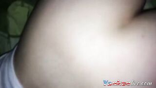 Bulgarian Mariq bangs me whilst on her period - movie scene 2