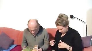 Grandpa screws a fat mature nympho