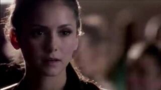 Vampire Elena Bites Cheerleader