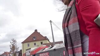 GERMAN SCOUT - LARGE BAZOOKAS TEEN SOFIE TALK TO BANG ON STREET