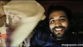 Honeymoon Night Romantic Love Of Real Indian Pair