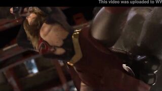 Supergirl gets hammered by doomsday