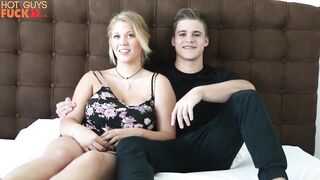 18yo Massive Titty Golden-haired Drilled! This babe's SO HAWT!!!