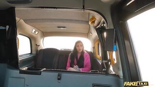 Fake Taxi Sexually excited babe fucks a taxi driver when this chab offers her money