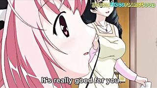 Anime Cow-Hotty Gets Milked