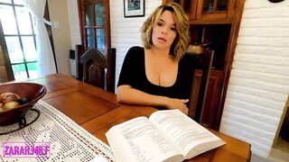 Hawt teacher milf has his student screw her and cum inside her ass