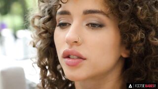 FOOTSIE CHICKS - Bushy-Haired Playgirl Geisha Kyd Teases Her Foot Lover Hubby During The Time That They Screw Hard