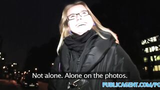 PublicAgent Blonde college student takes a stranger home for sex