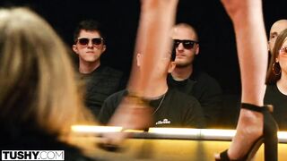 TUSHY Runway model Vanessa wants hardcore anal pounding