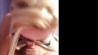 Petite Knob Sucking For Cum