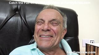 Old Dude lets me fuck granny for my birthday