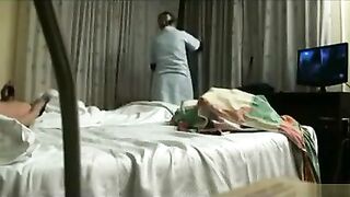 Hotel roleplay sex with my sweet wife