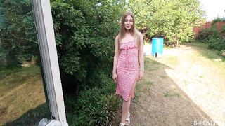 CAN YOU HELP BUILD A FIRE AND FRY THE MEAT? Sexy neighbor found a reason to bang and get Jizz flow 4K