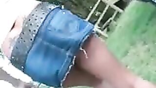 Her Very first Time Dogging in Countryside