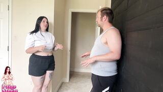 Sexually Lascivious Housewife Demands Jock From Mover