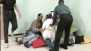 German orgy – Drilled Right Into An Rectal hole Joggers