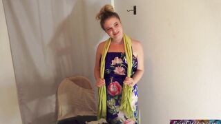 Anniversary ruined! stepson screws stepmom at home during the time that daddy is away