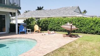 On fourth of July Sexy Breasty mother I'd like to fuck Calls over her Daughters Boyfriend for Sum Weenie