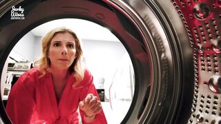 Screwing my Step Mommy in the Butt during the time that this babe's Stuck in the Dryer - Cory Follow