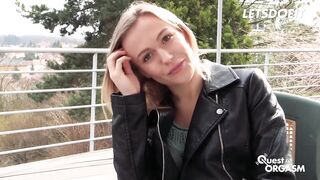 Golden-Haired Aislin Uses Sex-toy For Ultimate Pleasure After Fingering Herself - LETSDOEIT