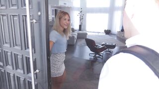 My College Trainer Just Banged My Tight Vagina During Our Study Session