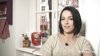 Ersties: Hawt German Cutie Pampers Herself For the Camera