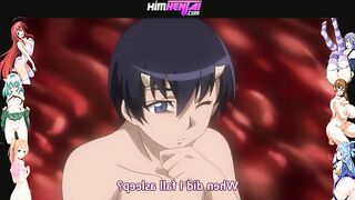 Orgy with the tentacles of a monster