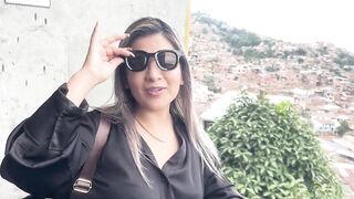 Outdoor Oral sex Job & Ride to my Stepbrother's Almost all Amazing Friend while riding the cable car in my city!