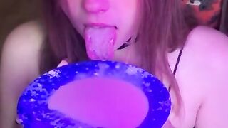 Brought home a homeless cat hotty and cum in mouth