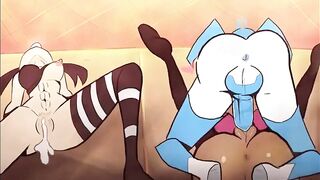 My life as a robot JENNY X BRIT AND TIFF (FUTA)