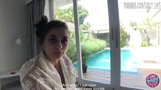 The Stepmother Stopped the Online Lesson with the Stepson and Drilled him