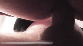 Susana tells her grandson's ally to stay for dinner and when her grandson goes to sleep this babe gets the ally up to "sleep" in the living room