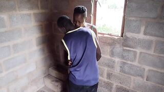 Banging A Kenyan Slut In An Incomplete Building, And Cumming On Her Ass