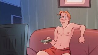 Forbidden episode in the living room - The Wicked Home Animation