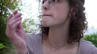 Caught my stepsis smokin' and this hottie begged me not to tell mommy. Here is what happened next...4K