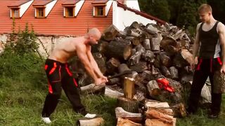 LG Episodes. Semi Softcore. 3-Some Boy+Boy+Female outdoor