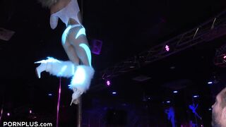 PORNPLUS Tiny Stripper Chick Rides Hard Knob In The VIP Room