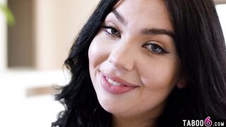 Australian BBW teen newcommer Holly Day sexy sex with a priceless looking chap