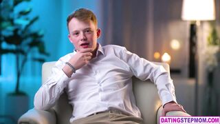 Stepmom sets stepson up with a hawt date with her MILF friend Crystal Clark