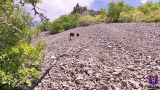Climbing the Highest Mountain to Eat & Screw her Perspired Snatch & Large Booty