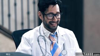 PURE TABOO Hopeless MILF Siri Dahl Tries Artificial Insemination With Creepy Physician