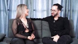 Boss, I earned my raise! Try-Out with vegasofcrowley ends in Rough Screw, full video in OF! Naty Del