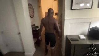 Black weenie screws blonde milf in front of her hubby