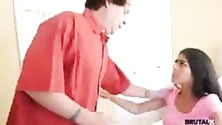 Daddy fuck rough (Sophia Leone)