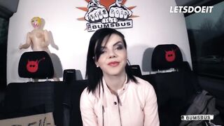 Hot Doxy Scarlett Rose Fucks BBC In The Bus - LETSDOEIT